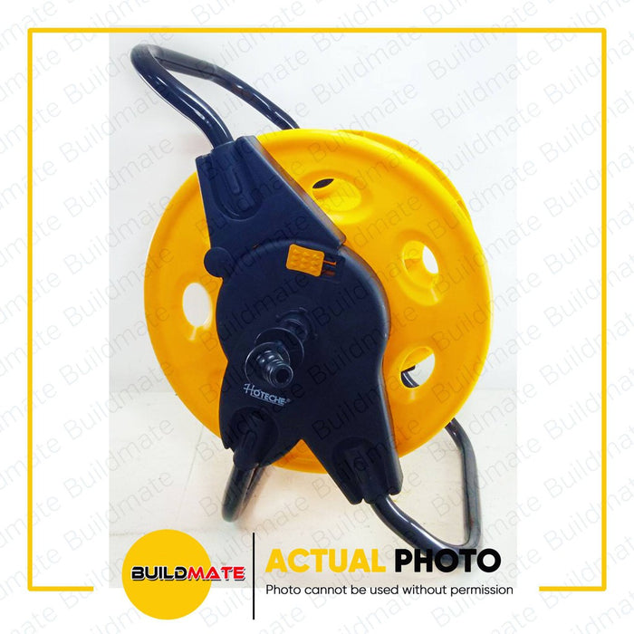 HOTECHE Garden Hose Reel Cart 45m 1/2" 373401 •BUILDMATE•