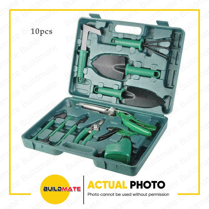 MEGA Garden Tools Set 10 in 1 PLANTITO PLANTITA FAVORITE GTS10 •BUILDMATE•