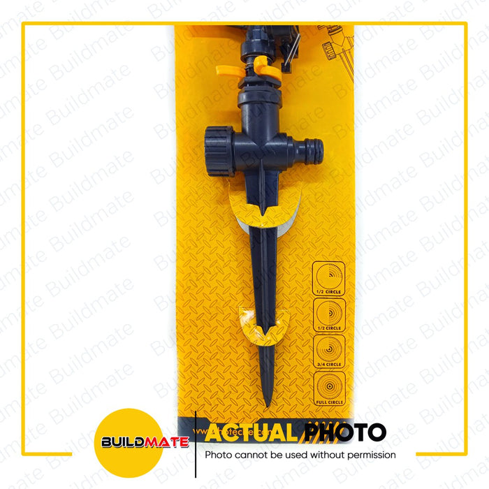 HOTECHE Plastic Impulse Sprinkler With Spike 374020 •BUILDMATE•