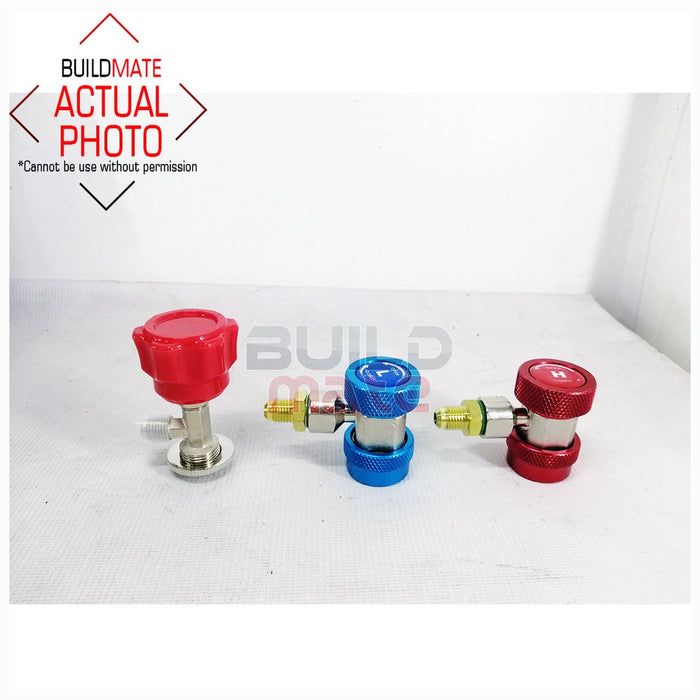 MEGA Manifold Gauge Set Tester R134A •BUILDMATE•