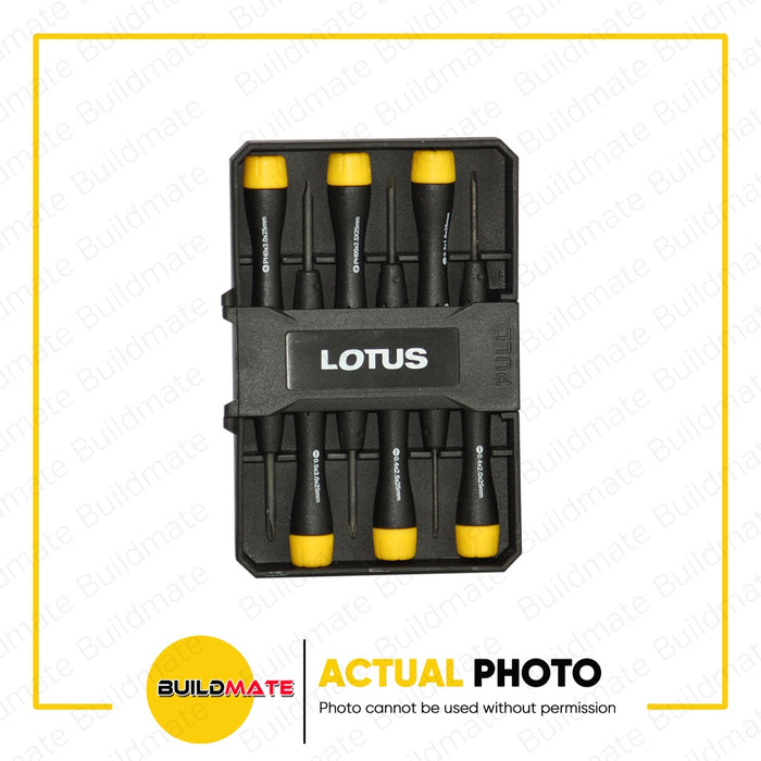 LOTUS 6 PCS Precision Screwdriver Set Cr-V LTHT600PSX •BUILDMATE•
