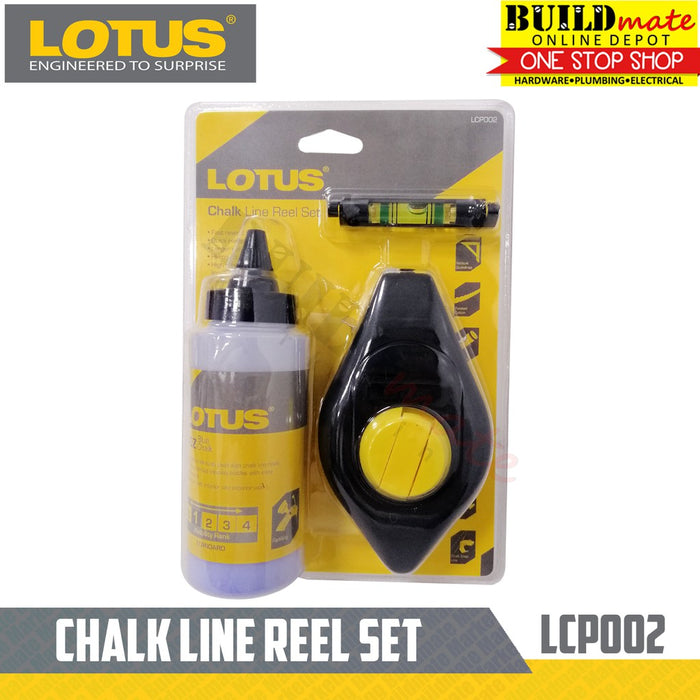 LOTUS Chalk Line Reel Set LCP002 •BUILDMATE• LHT