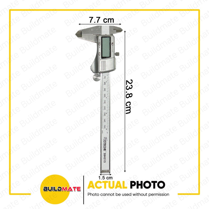HOTECHE Digital / Vernier Caliper 6" HTC-284315 •BUILDMATE•