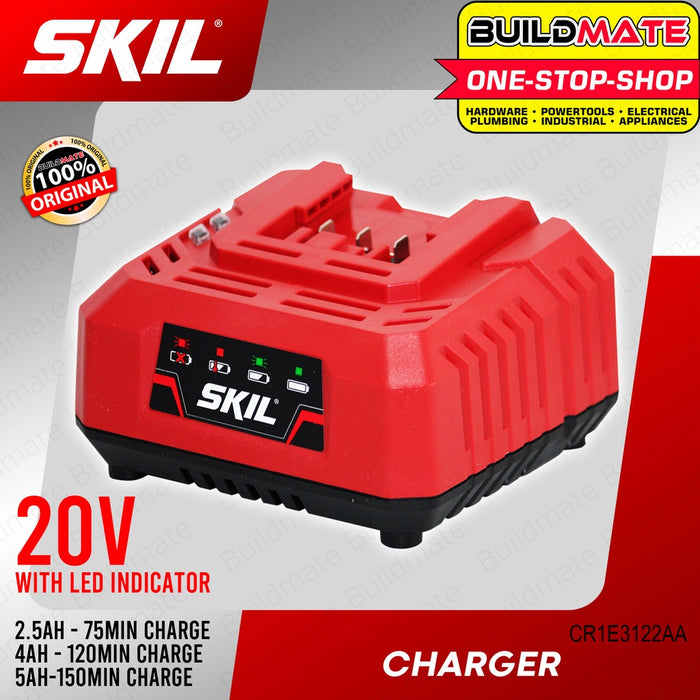 SKIL Battery Charger 20V CR1E122AA •BUILDMATE•