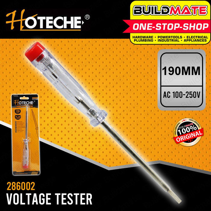 Hoteche Voltage Tester 190m 100-250V HTC-286002 100% ORIGINAL / AUTHENTIC •BUILDMATE•