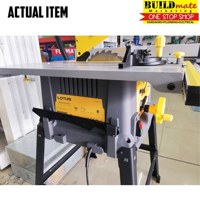 LOTUS Table Saw 1800W LTST1800X •BUILDMATE• LPT