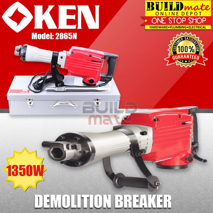 KEN Demolition Breaker Jack Hammer 1350W 2865N •BUILDMATE•