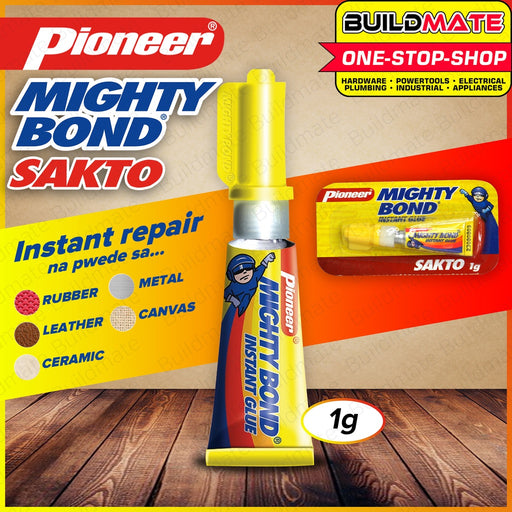 Pioneer Mighty Bond 1G Sakto | Sakto Strip [SOLD PER PIECE] Instant Glue 1M321169 | 1MBS8A1B01