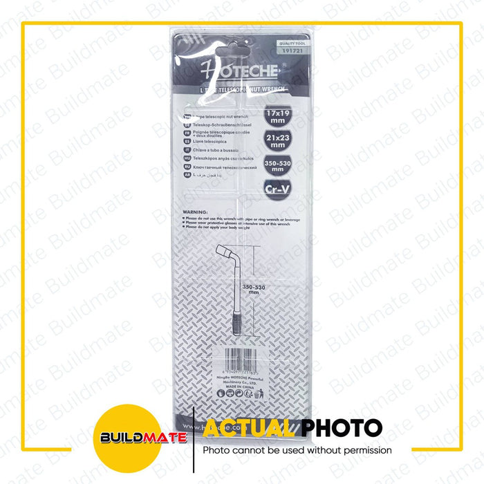 HOTECHE L Type Telescopic Nut Wrench 191721 •BUILDMATE•