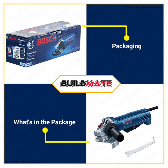 Bosch Professional 900W 100mm Heavy Duty Angle Grinder M10 4_ GWS 9-100 P 06013965K0 •BUILDMATE• BPT