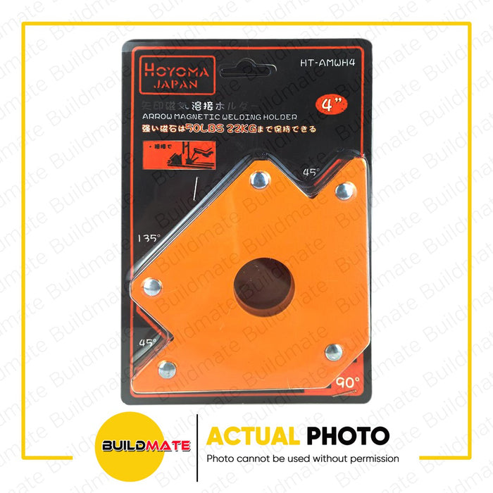 HOYOMA JAPAN Magnet Magnetic Steel Welding Holder 3" | 4" | 5" SOLD PER PIECE •BUILDMATE• HYMHT