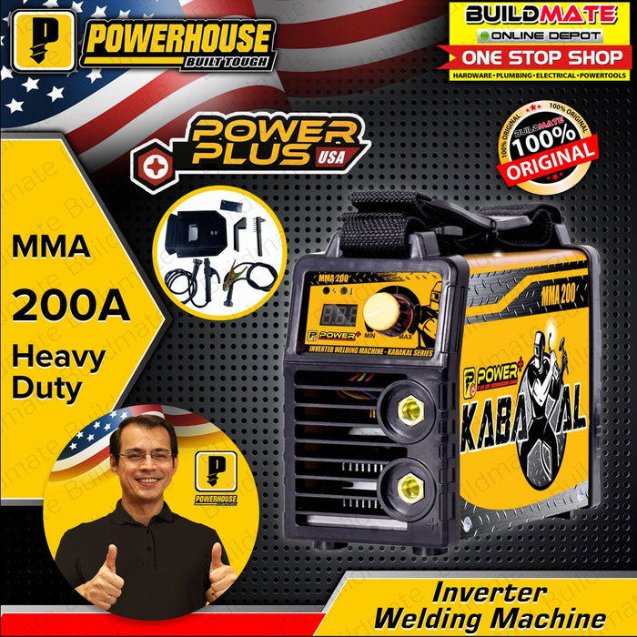 [KABAKAL COMBO] POWERHOUSE Welding Machine 200A + Angle Grinder AG900 + PH Gloves + FREE •BUILDMATE•  PHCPT