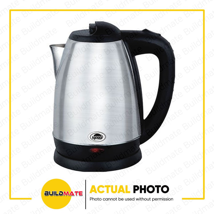 KYOWA Stainless Electric Kettle 1.7L 1600W with Boil Dry Protection KW1362 •BUILDMATE•