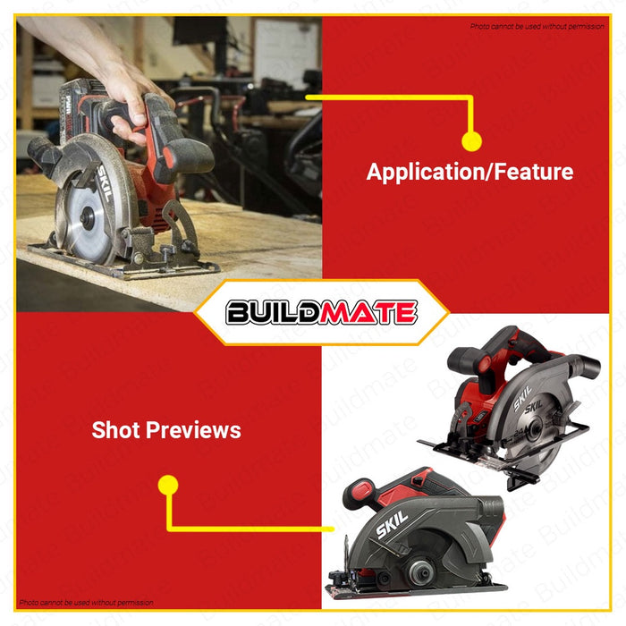 SKIL Cordless Circular Saw 20V with 1pc Blade SW1E3520CA BARE UNIT ONLY •BUILDMATE•