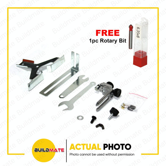 JR KAWASAKI Electric Router Trimmer 650W 3709 + FREE 1 PC ROTARY BIT •BUILDMATE•