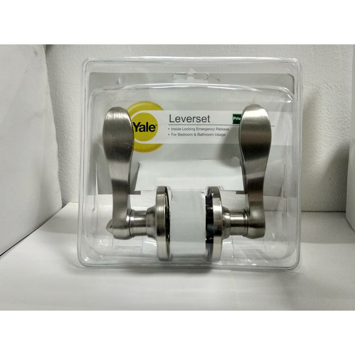 YALE Leverset Bathroom Door Knob Lockset K VL5312 US15 •BUILDMATE•