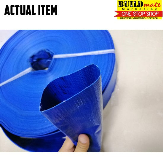 SUNNY Duct Suction Flat Hose 2" Blue 5M