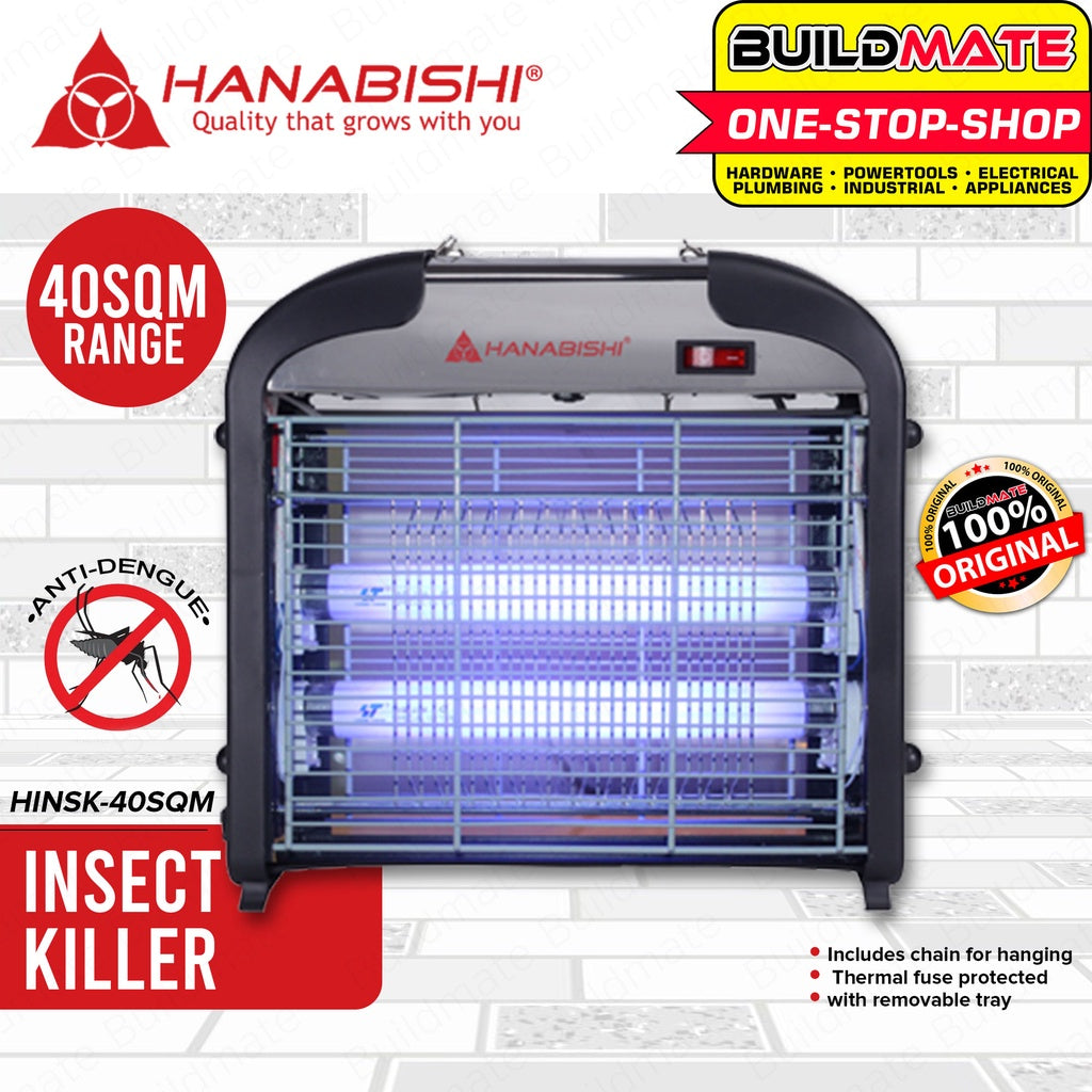 HANABISHI Electric Insect Killer 40sqm HINSK-40SQM •BUILDMATE• — Buildmate