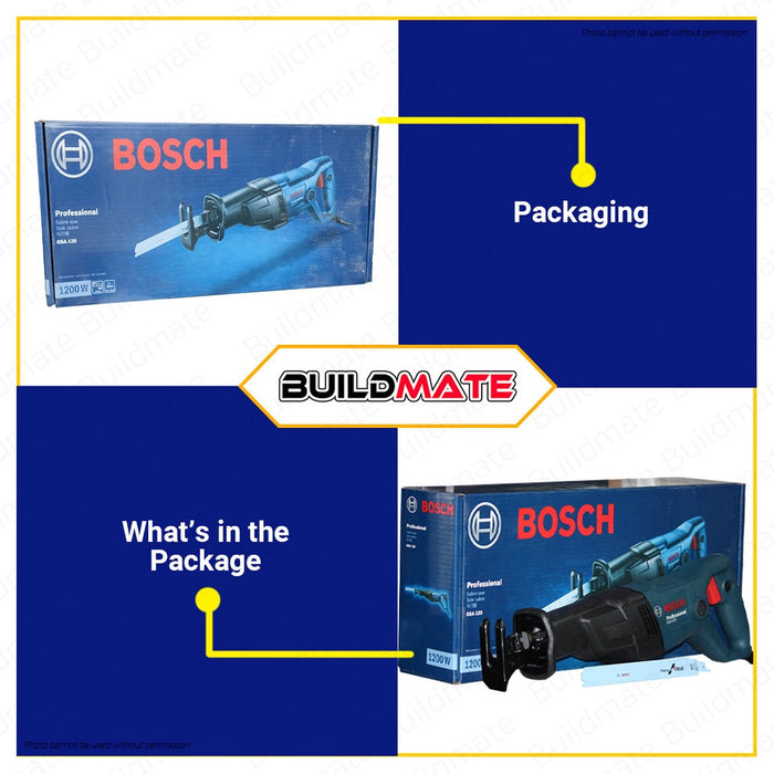 BOSCH Professional Reciprocating Sabre Saw Cutting Working Tools GSA120 06016B10K0 BPT | •BUILDMATE•