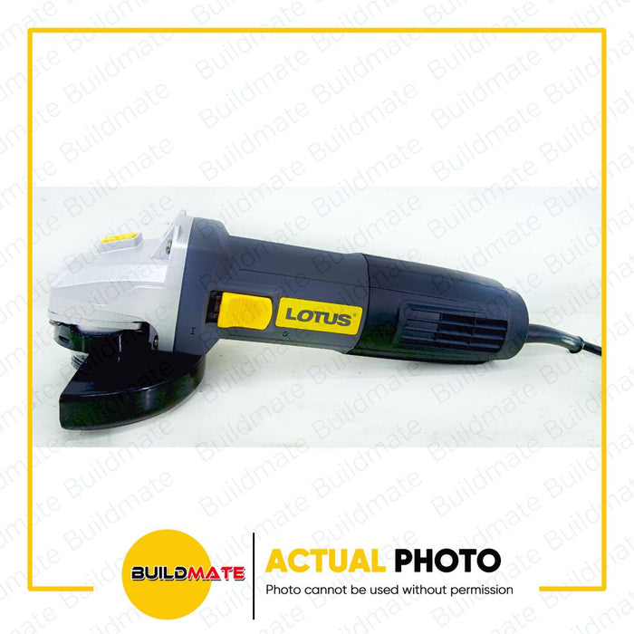 LOTUS Professional Angle Grinder Slider Switch 4" 750W LTSG7500S +FREE DISC •BUILDMATE• LPT LUTOS