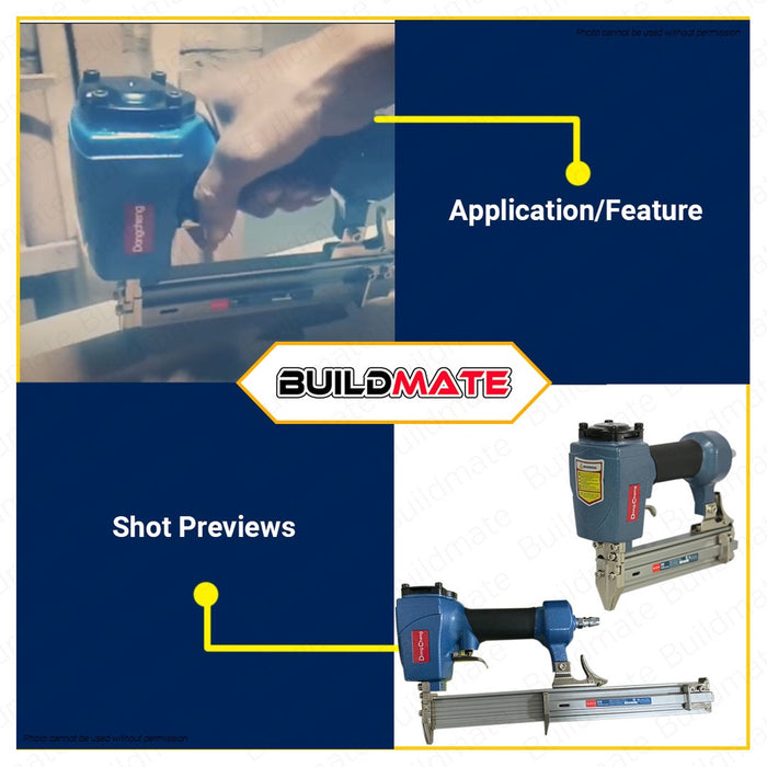 DONG CHENG Air Stapler 4-8 Bar 8mm DF30 •BUILDMATE•