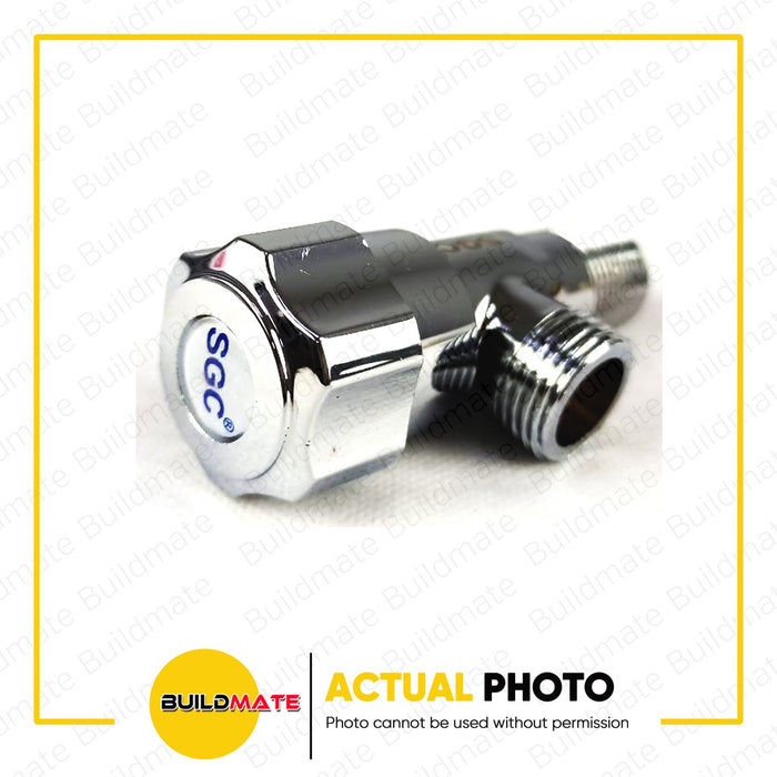 S.G.C. Angle Valve 1/2" x 1/2" S.G.C.-8006 •BUILDMATE•