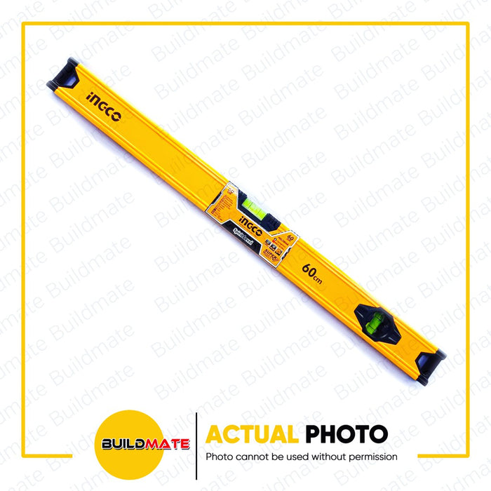 BUILDMATE Ingco 60cm Spirit Level SUPER SELECT Aluminum Leveling Bubble Leveler Tool HSL58060 - IHT