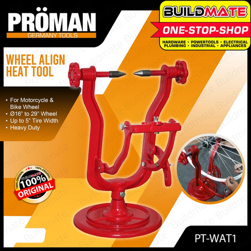 PROMAN Wheel Align Heat Tool Heavy Duty for Motorcycle/Bike Wheel Aligner Tools PT-WAT1 | •BUILDMATE