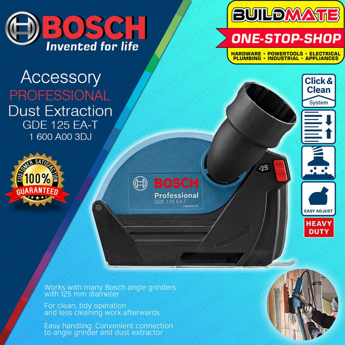 Bosch Professional Dust Free Solution for GWS Angle Grinder GDE 125 EA-T 1600A003DJ BPT