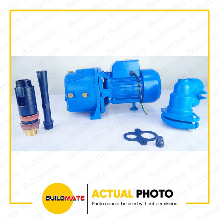 [COMBO] ZACCHI Deep Well Water Pump 1HP with Adapter for ZDWPA-1000S + Ejector for 1HP ZDWPI-1000S