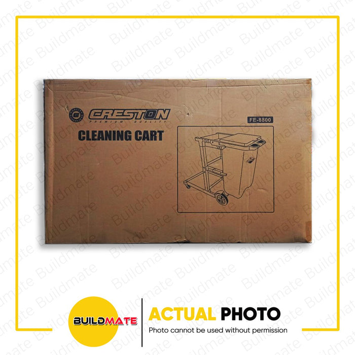 CRESTON Cleaning Cart with Vinyl Bag 14.4kg FE8800 •BUILDMATE•