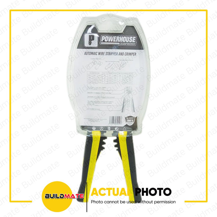 BUILDMATE Powerhouse Automatic Wire Stripper & Crimper Plier PH-422G - PHHT