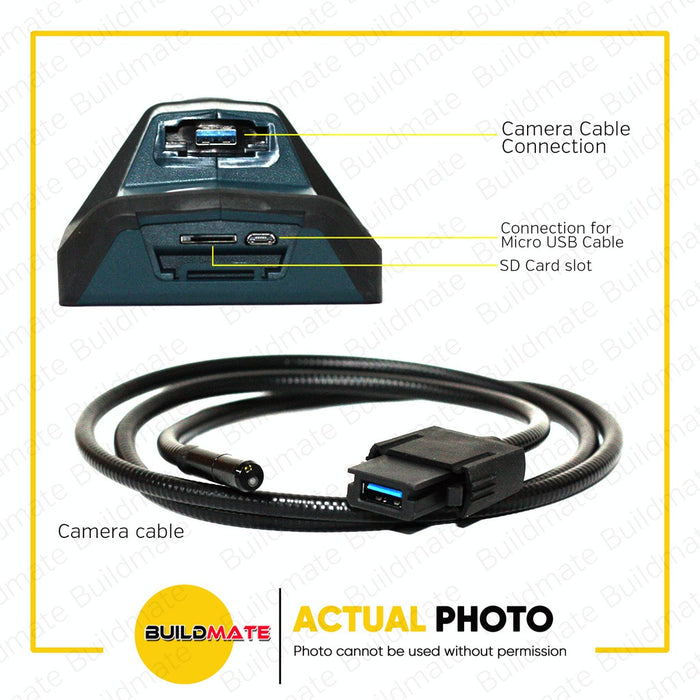 Camara de Inspeccion Bosch GIC 120C, Pantalla 3.5 Cable de 120 cm, Zoom Camara de Inspeccion Bosch GIC 120C, Pantalla 3.5 Cable de 120 cm, Zoom