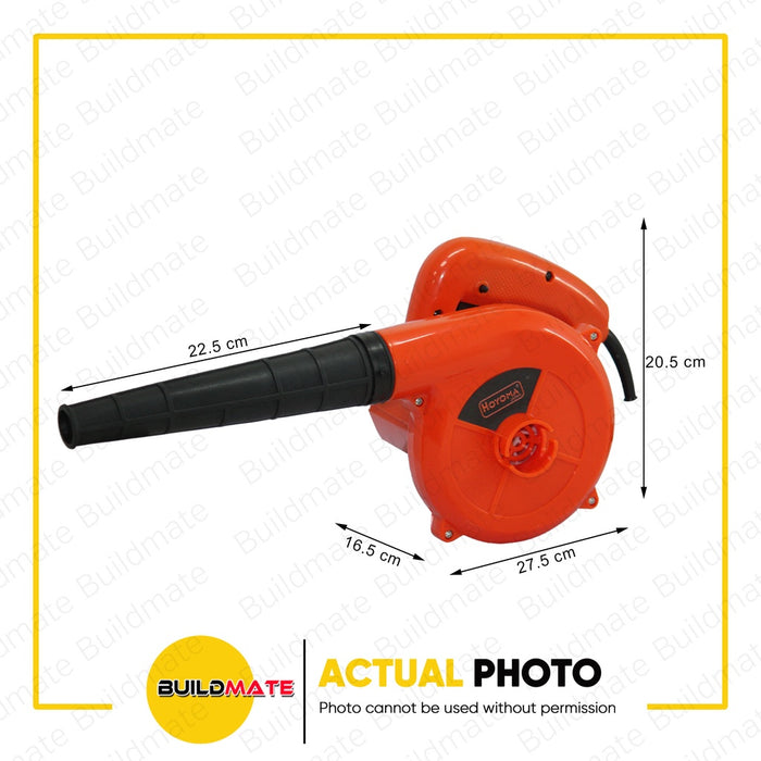 BUILDMATE Hoyoma | Mailtank Electric Air Blower 600W Hand Operated Dust Cleaner With Dust Bag & Vacuum Function Blow Machine Power Tools SH15 / HT-EB600