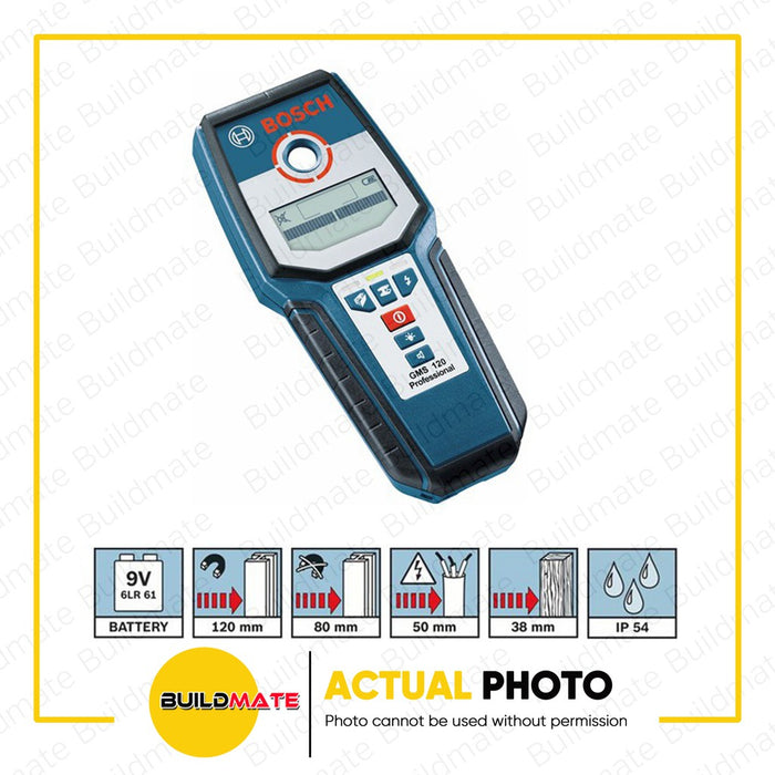 BOSCH Professional Detector GMS 120 0601081000 •100% ORIGINAL / AUTHENTIC •BUILDMATE• BMT