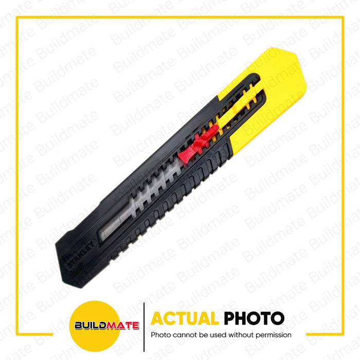 STANLEY Quick Point Snap Off Slide Button Utility Blade Knife 18mm 6-1/2" 10-151•BUILDMATE• SHT