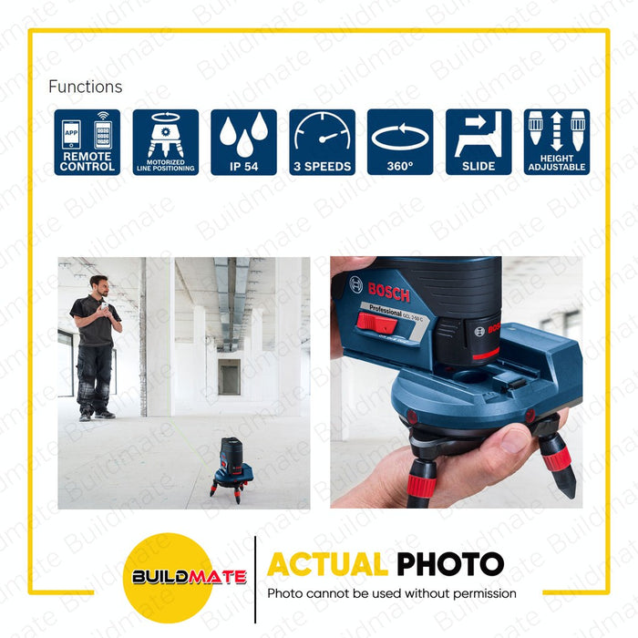 BOSCH RM 3 Bluetooth Motorised Rotating Mount compatible for GCL 2-50 C & GCL 2-50 CG 0601092800 BMT