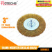 HOTECHE Shank Brush 75mm 590603 •BUILDMATE•
