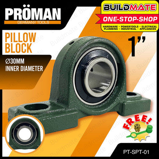 PROMAN GERMANY Pillow Block 1" 30mm PT-SB-B1/2/3 •BUILDMATE•