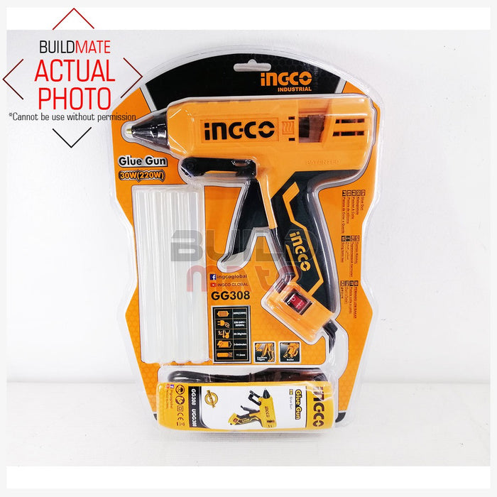 INGCO Glue Gun 220W GG308 •BUILDMATE• IPT