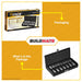 Hoteche 16 pcs 1/2 Drive Socket Bits Set HTC-203502 100% ORIGINAL / AUTHENTIC •BUILDMATE•