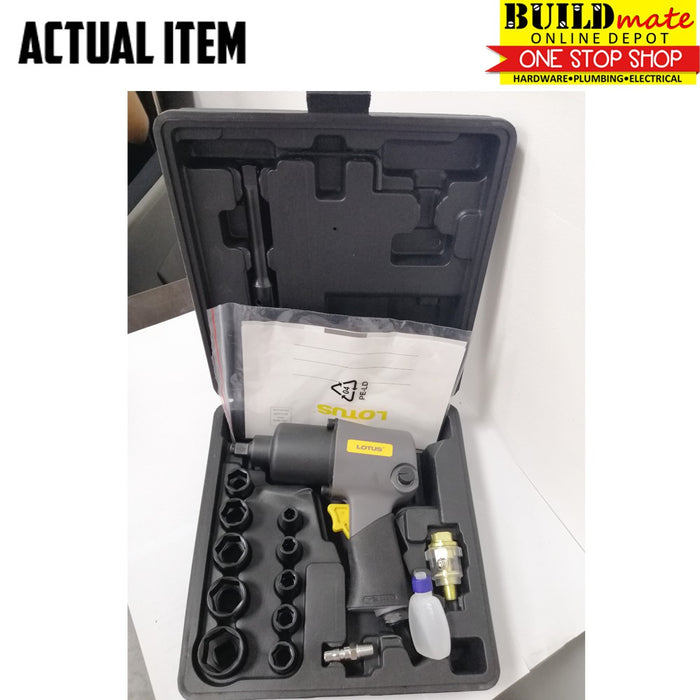 LOTUS Pneumatic Air Impact Wrench 1/2" LT12RCX •BUILDMATE• LPT