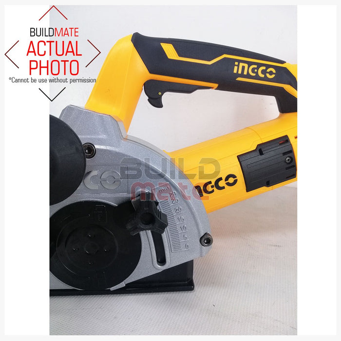 INGCO Concrete Wall Chaser Cutting Saw Ø125mm 1500W WLC15008 •BUILDMATE• IPT