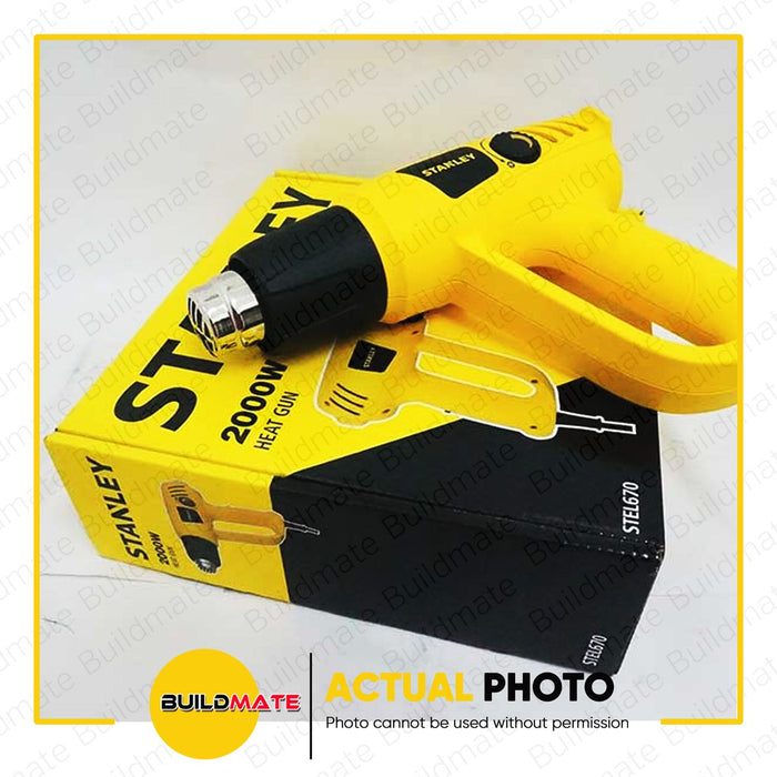STANLEY Hot Air Heat Gun 2000W STEL670-B1 •BUILDMATE• SPT