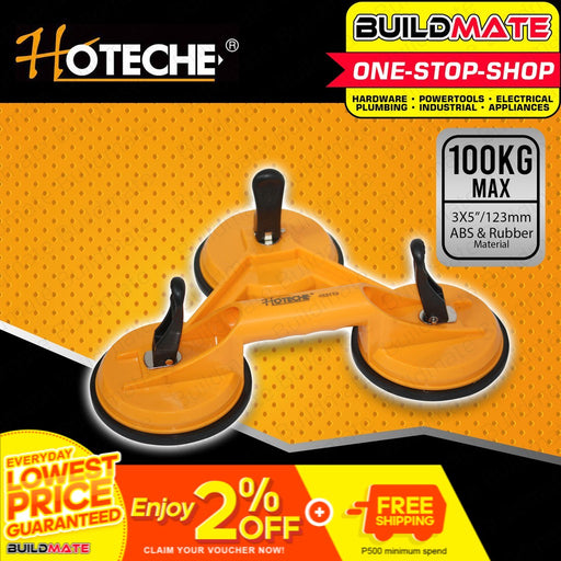 HOTECHE ABS Plastic Three Head Suction Lifter HTC-423113 •BUILDMATE•
