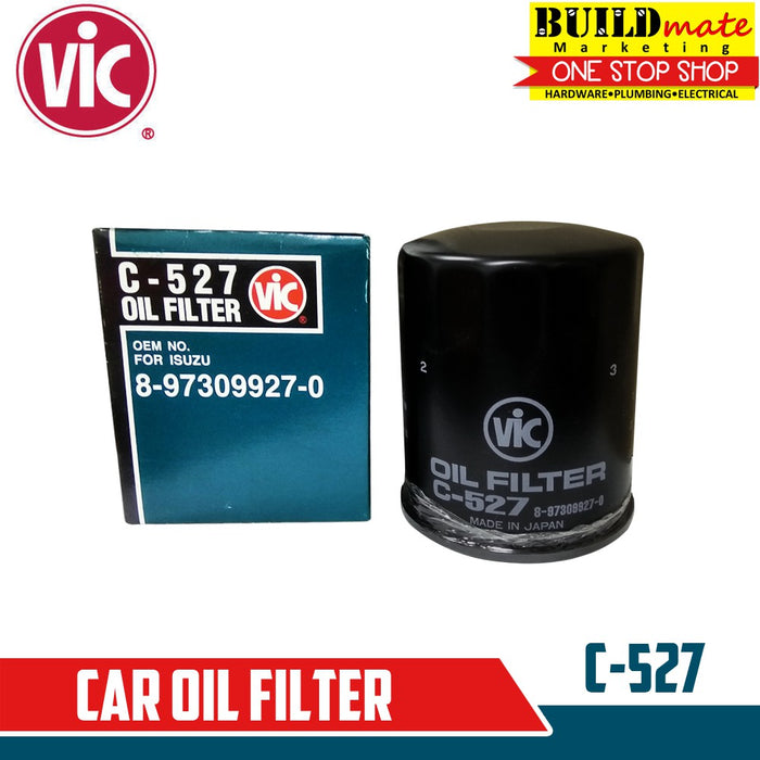 Vic Oil Filter C-527 Isuzu Dmax •BUILDMATE•