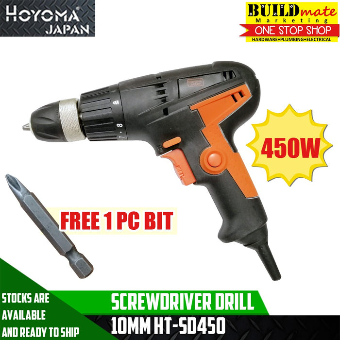 Hoyoma ScrewDriver Drill 10mm 450W HT-SD450 HYMPT