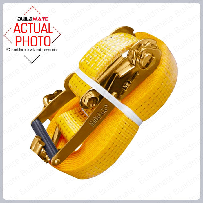 INGCO Ratchet Strap 10m / 3T HRSP3101  •BUILDMATE• IHT