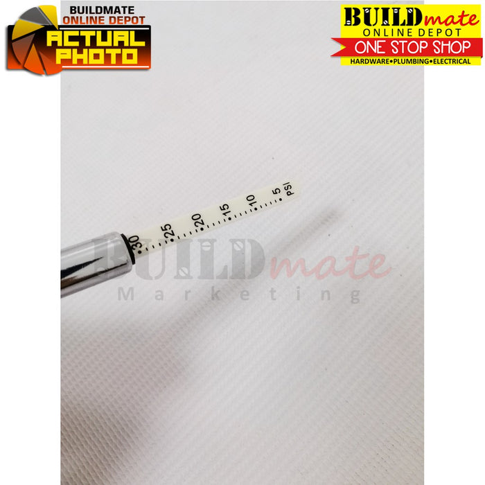 MEGA Pencil Type Tire Gauge 50PSI •NEW ARRIVAL!• •BUILDMATE• 