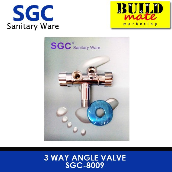 S.G.C. 3 Way Angle Valve S.G.C.-8009